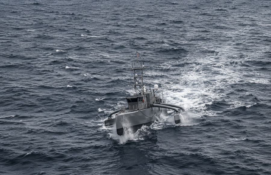 Seahawk Becomes the First Uncrewed Ship to Deploy With a U.S. Carrier Strike Group