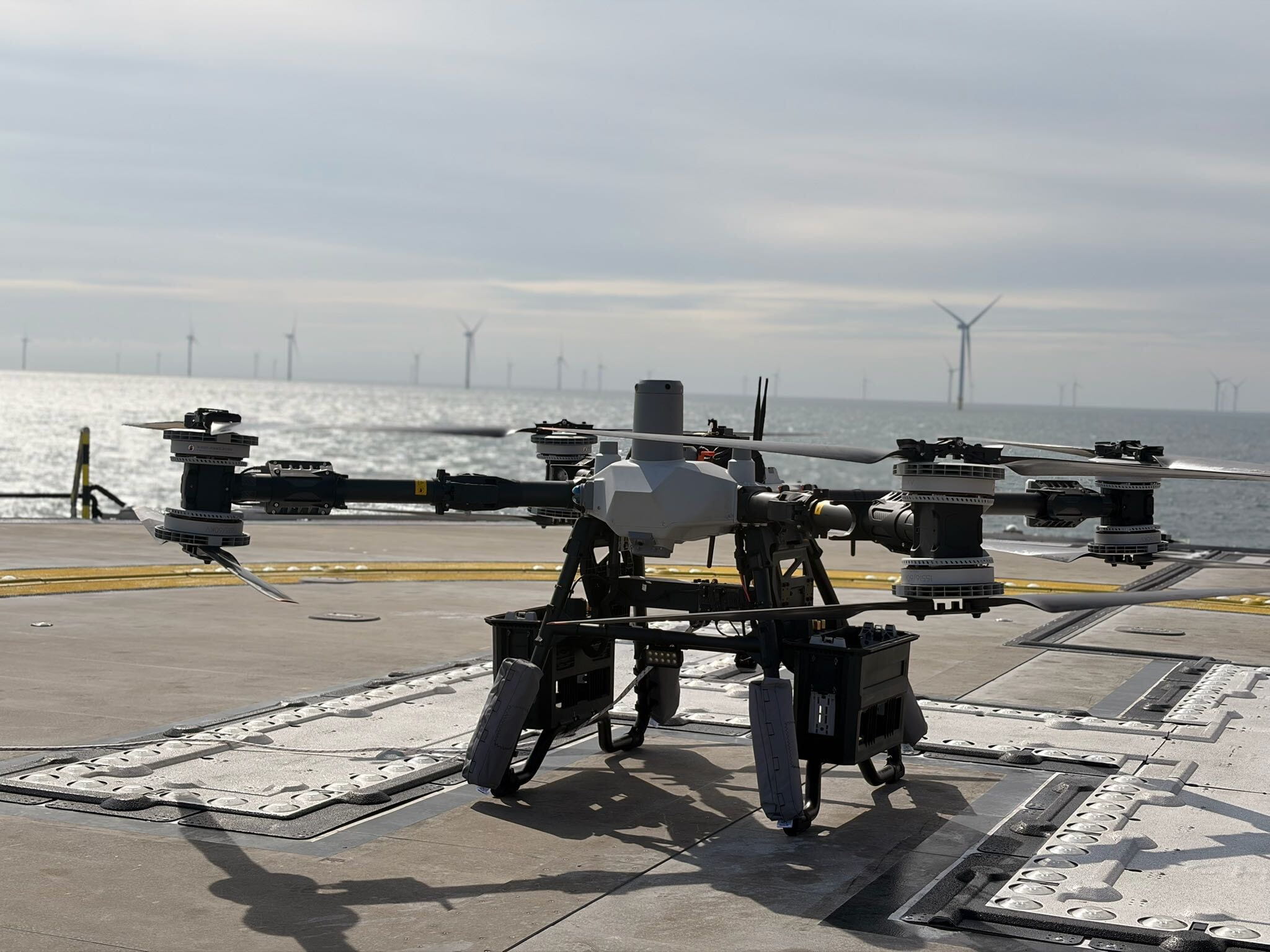 Ørsted Flies 65-Kilogram Toolkits to North Sea Turbines in Four-Week Cargo Drone Trial